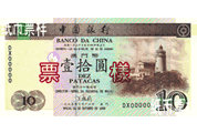 新時(shí)期中國(guó)銀行紙幣——澳門幣